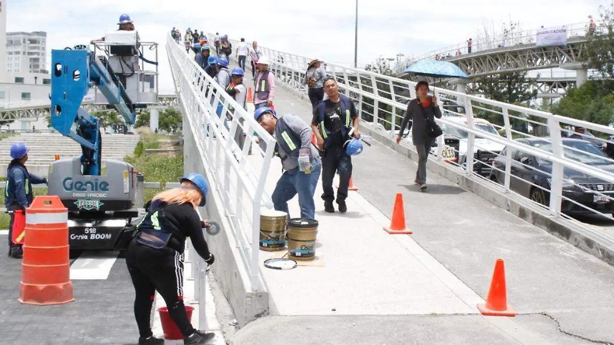 Rehabilitación de ciclovías Puebla